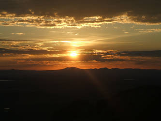 Sunrise Over the Valley