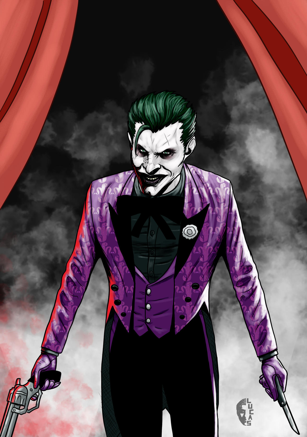 Joker circus suit 01 02 2017 by LucasBoltagon on DeviantArt
