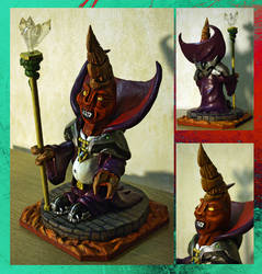 Ripto clay figure