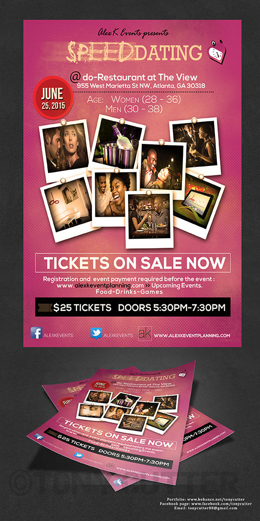 Speed Dating Flyer PSD by chapstix82 on DeviantArt
