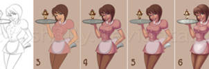 Waitress Step-by-Step