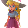 Peach in Summer Dress