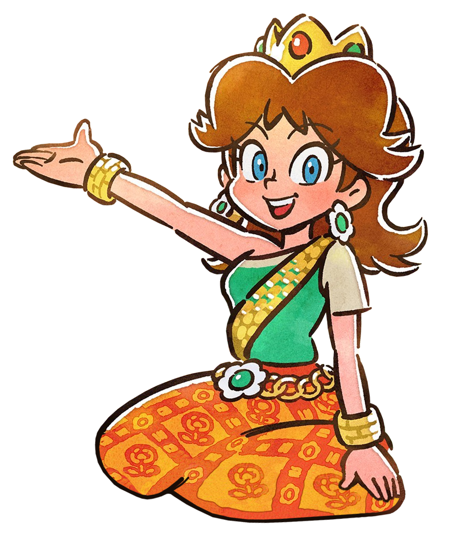princess daisy thai dress Mario Kart Tour