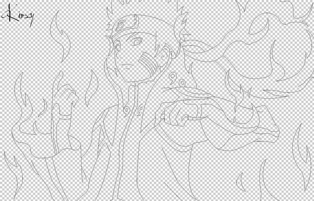 Naruto Uzumaki (Kurama Form) by Kirzey on DeviantArt