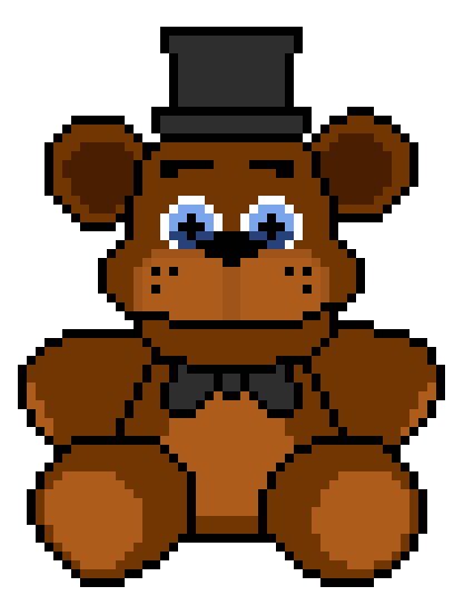 Pixilart - FNaF 4 minigame small stylized by crazycreeper529