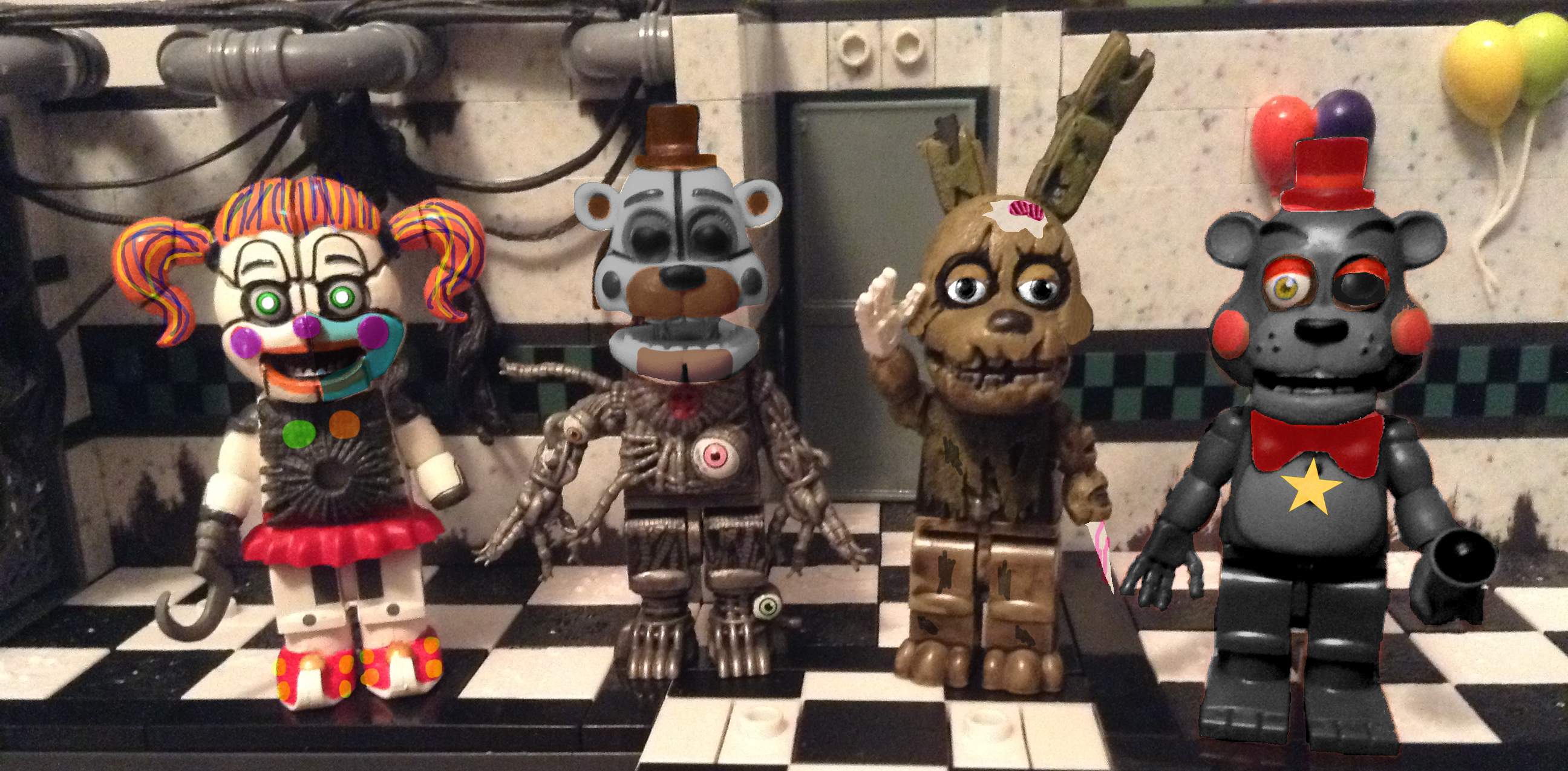 Lego best sale fnaf 6