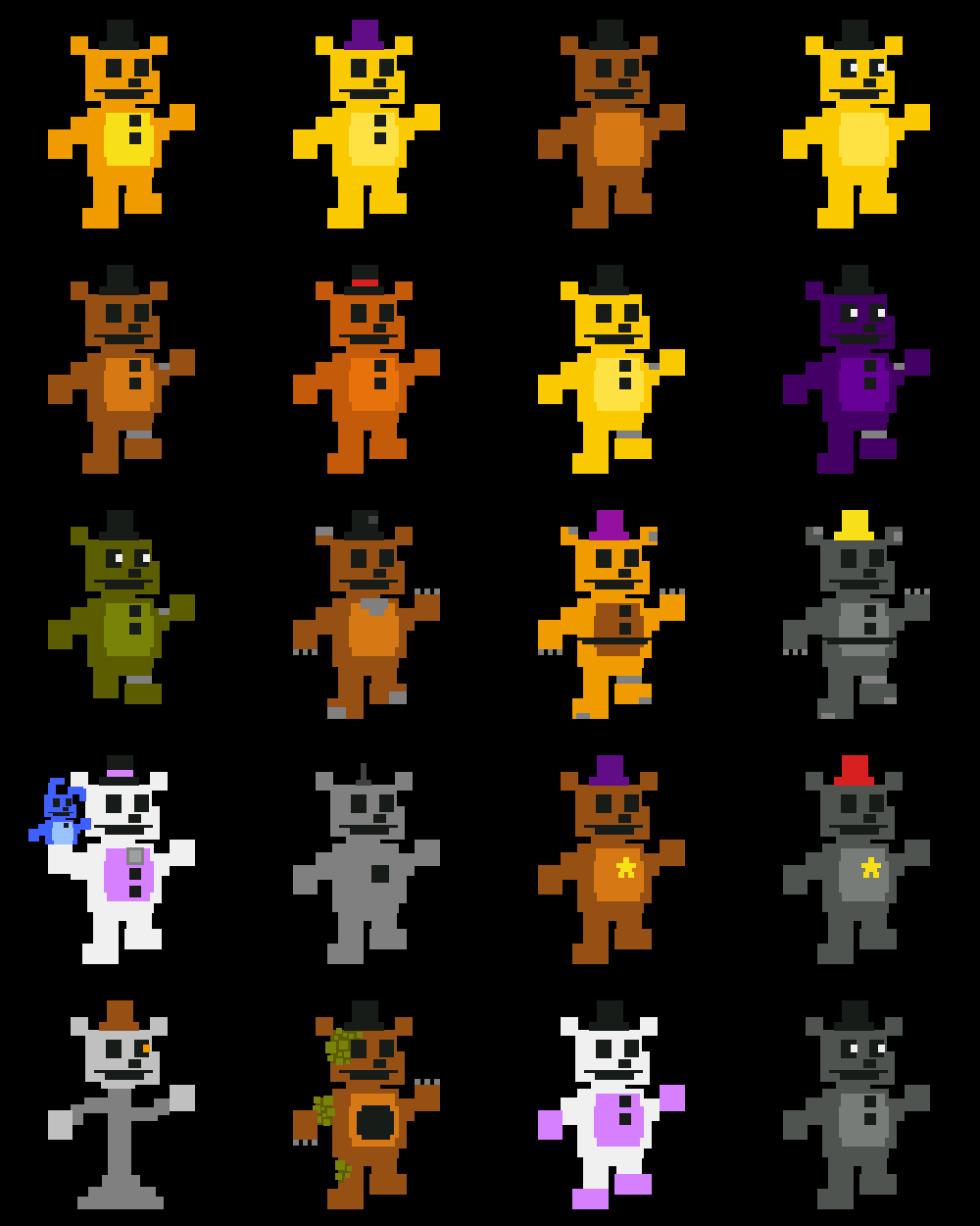 Five Nights At Freddy's 3 Golden Freddy Minigame 