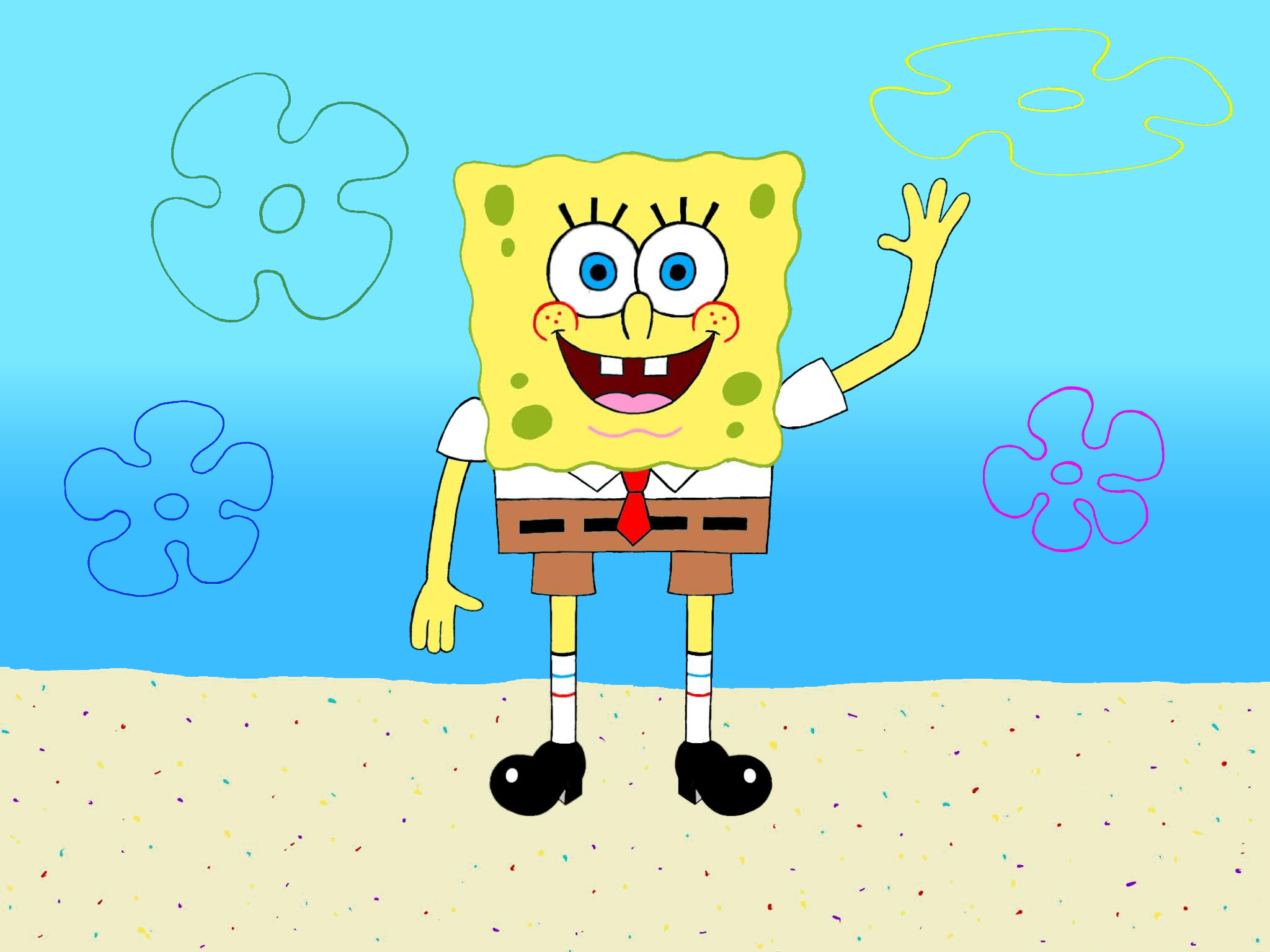 Draw Spongebob