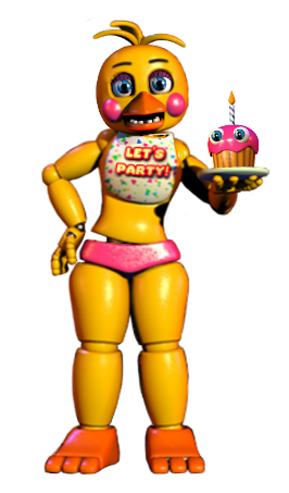 Funtime Chica in the Extras Menu by crazycreeper529 on DeviantArt