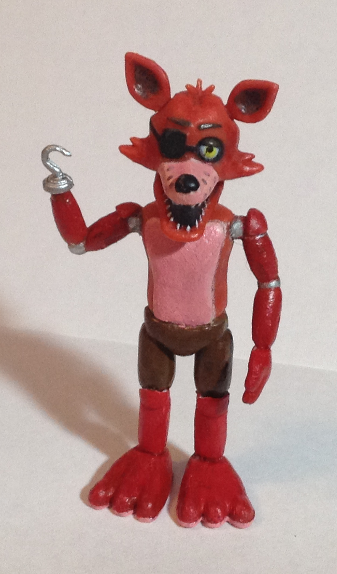Custom 2-inch Figure: Fixed Foxy by crazycreeper529 on DeviantArt