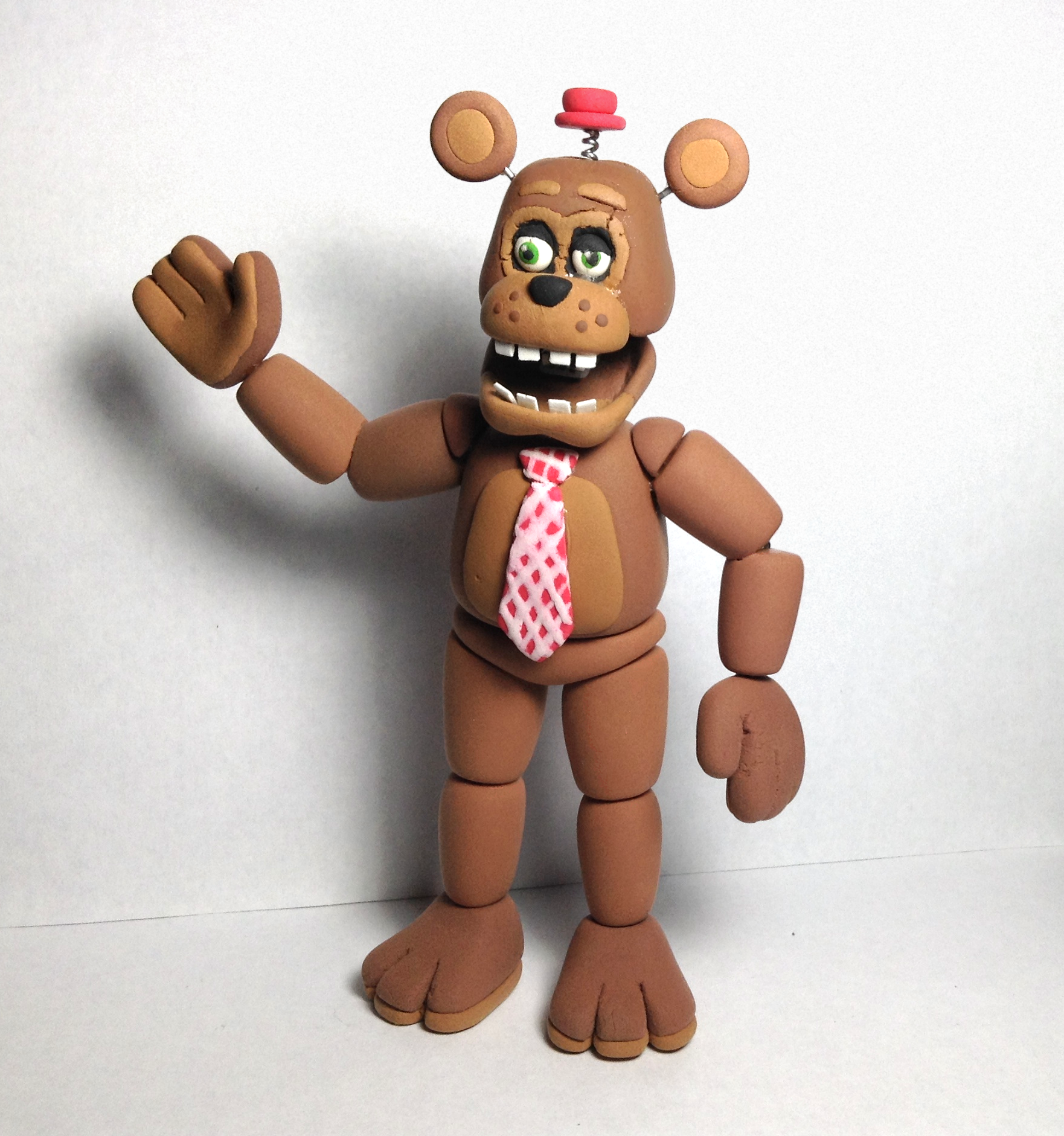 Nedd Bear (clay) by crazycreeper529 on DeviantArt