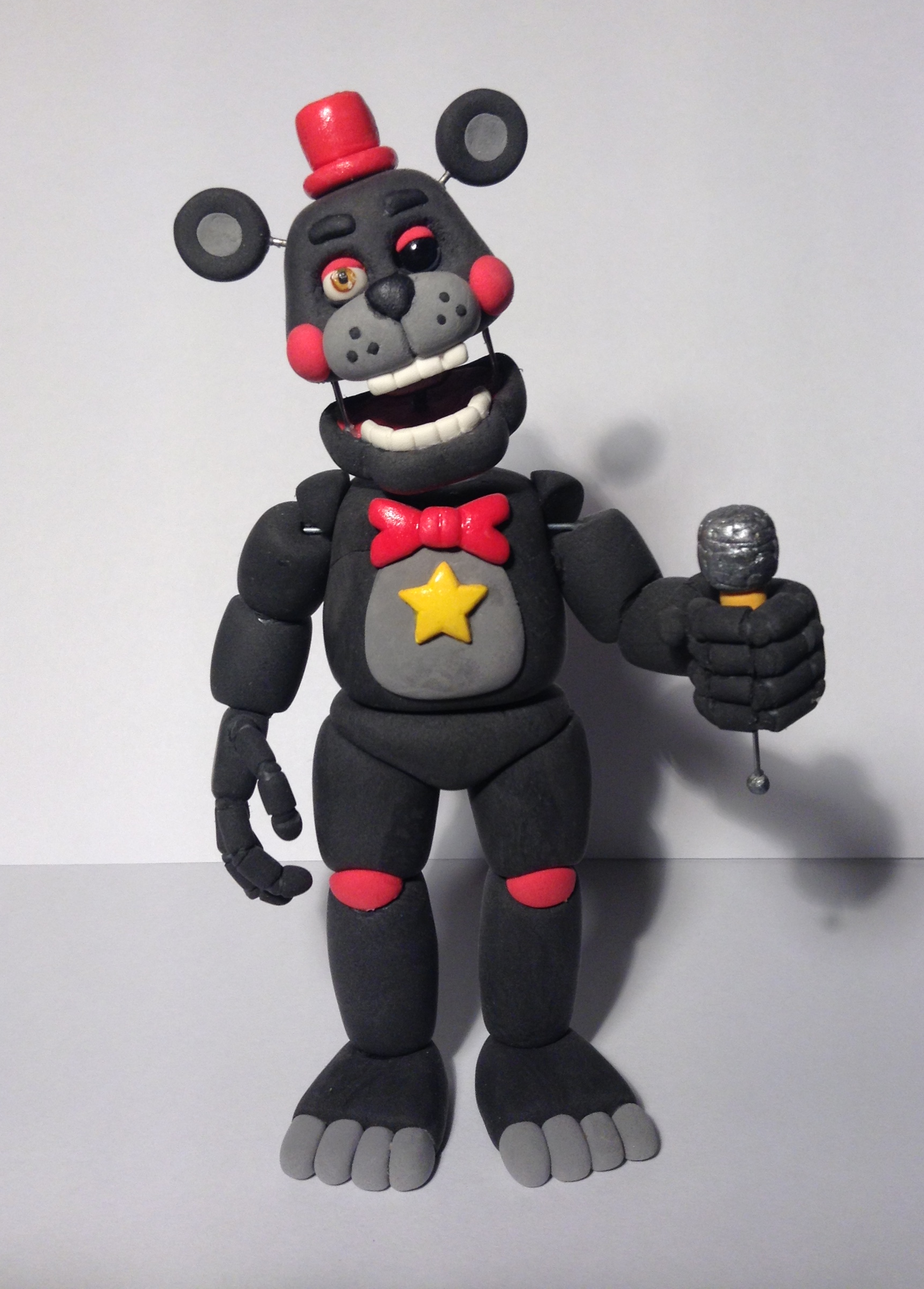 Lefty Mini Statue Lefty (clay, front view) by crazycreeper529 on DeviantArt