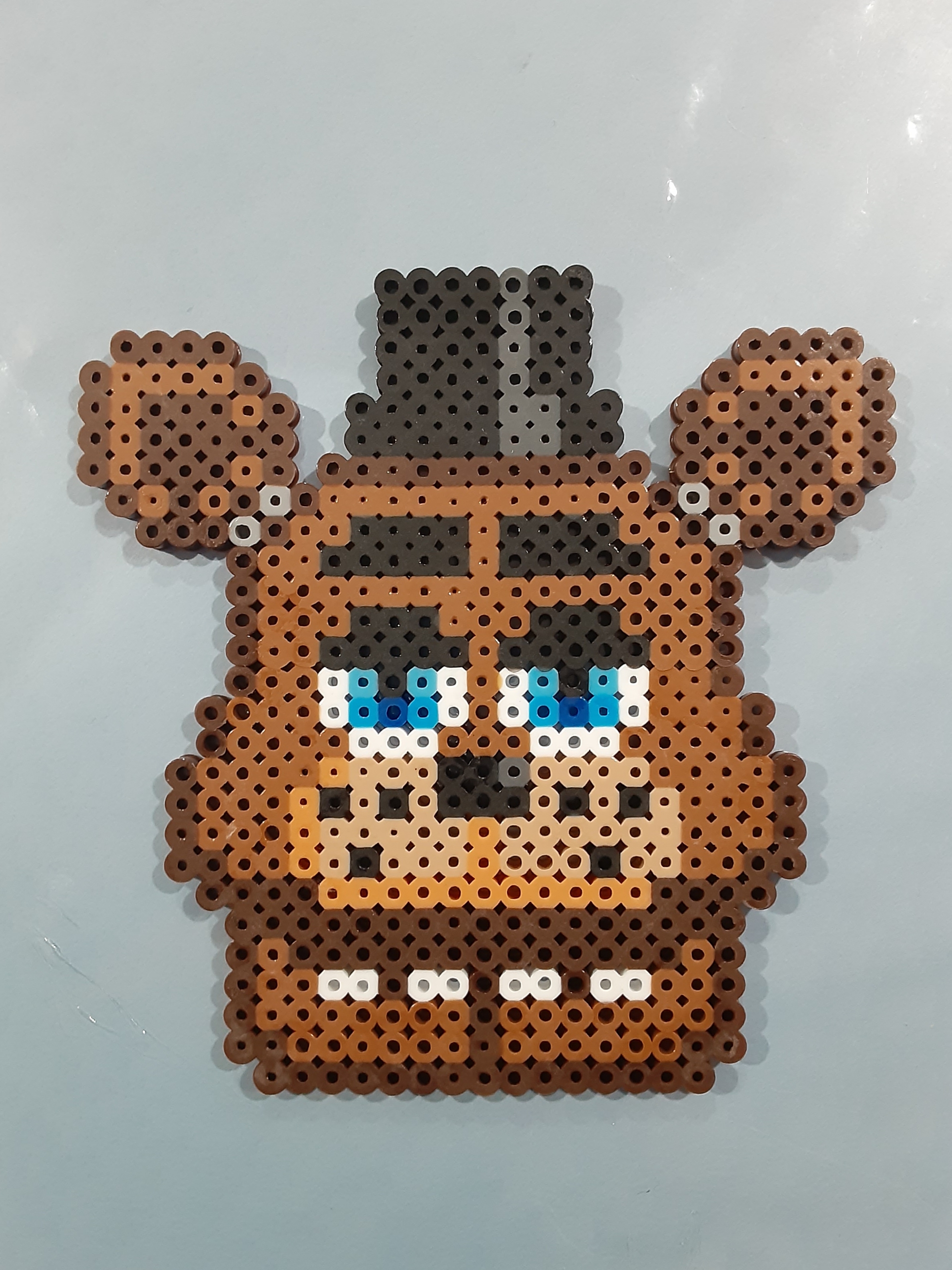 Fredbear Fnaf Perler Bead Pattern, Bead Sprites