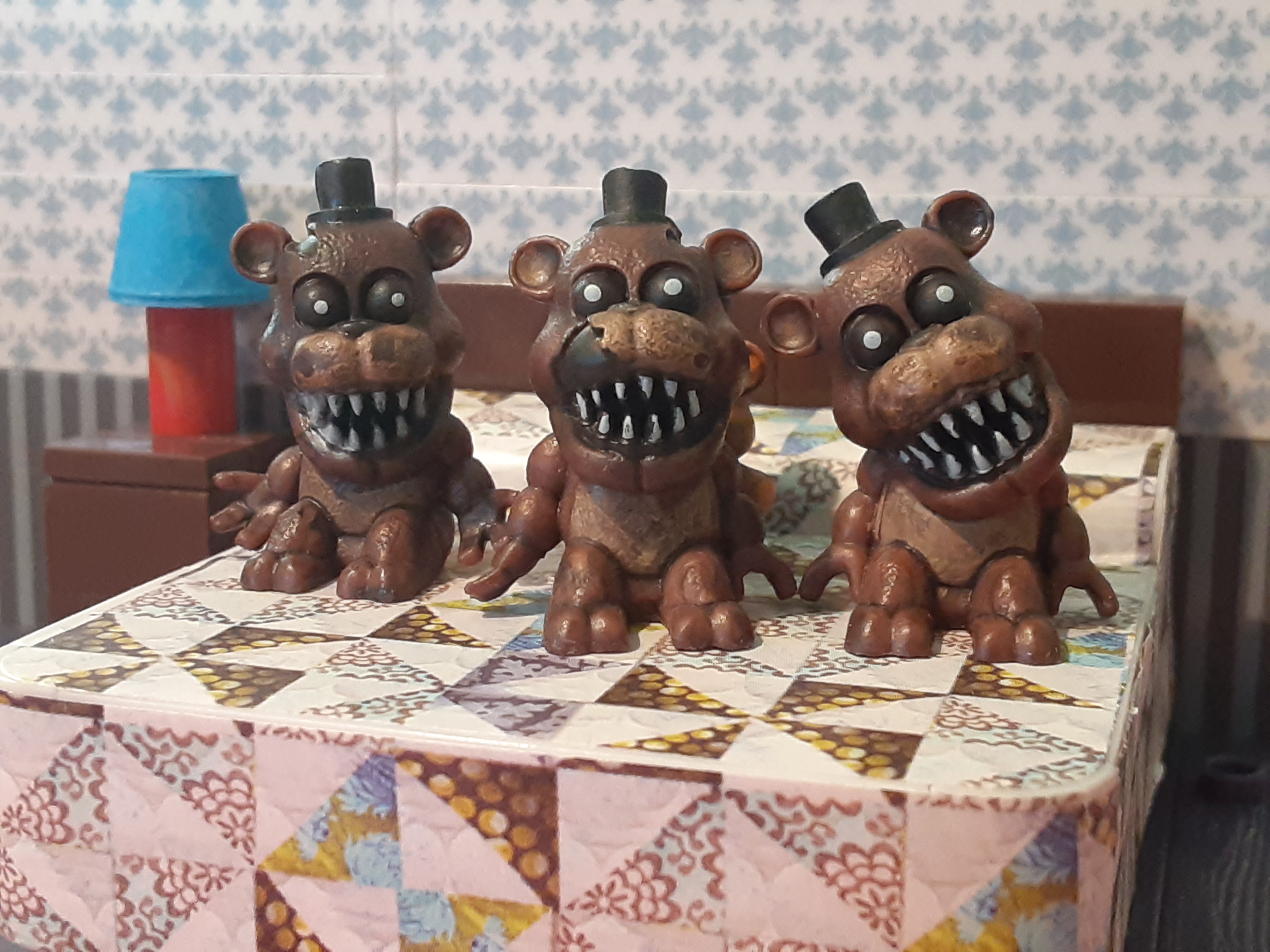 Freddles on the bed (McFarlane) by crazycreeper529 on DeviantArt