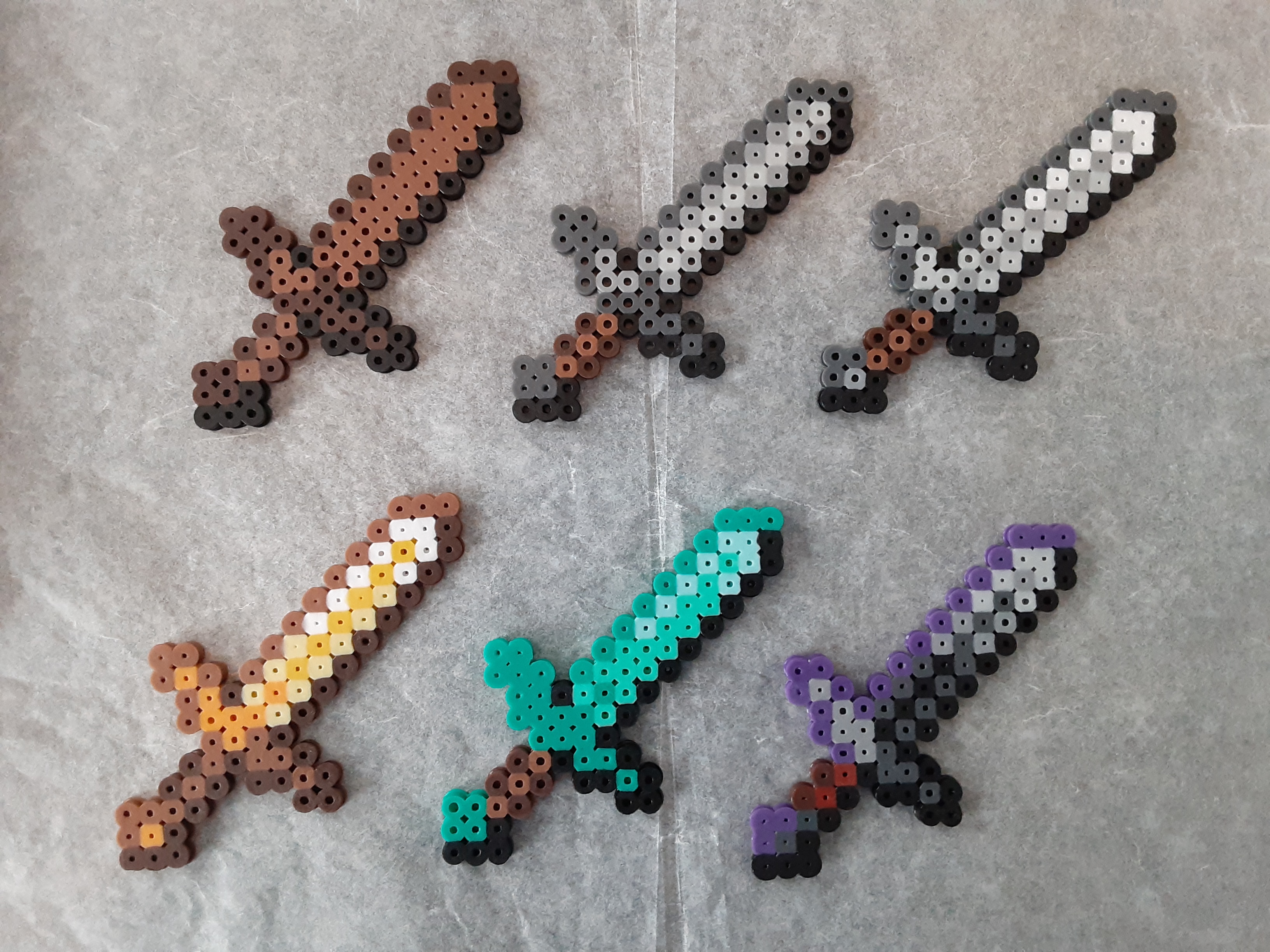 swords of MINECRAFT