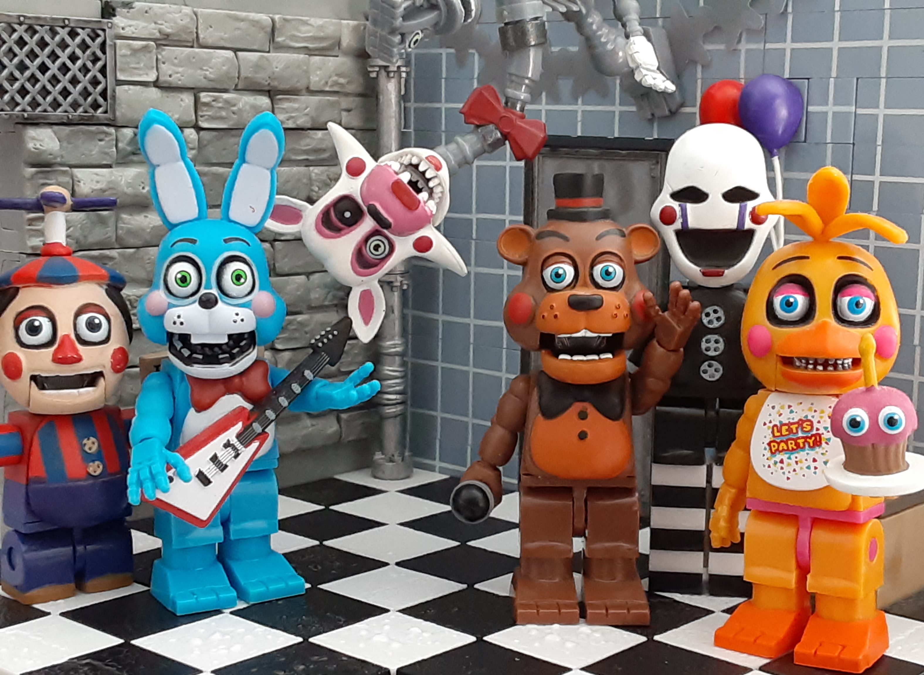 C4D FNAF  The Happy Animatronics by Tinar25 on DeviantArt