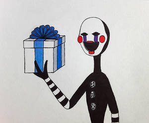 Marionette has a present!