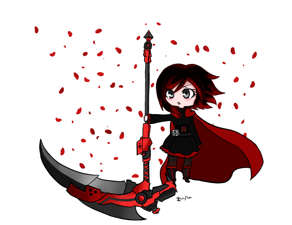 Ruby Rose Chibi by EirinTokigawa on DeviantArt