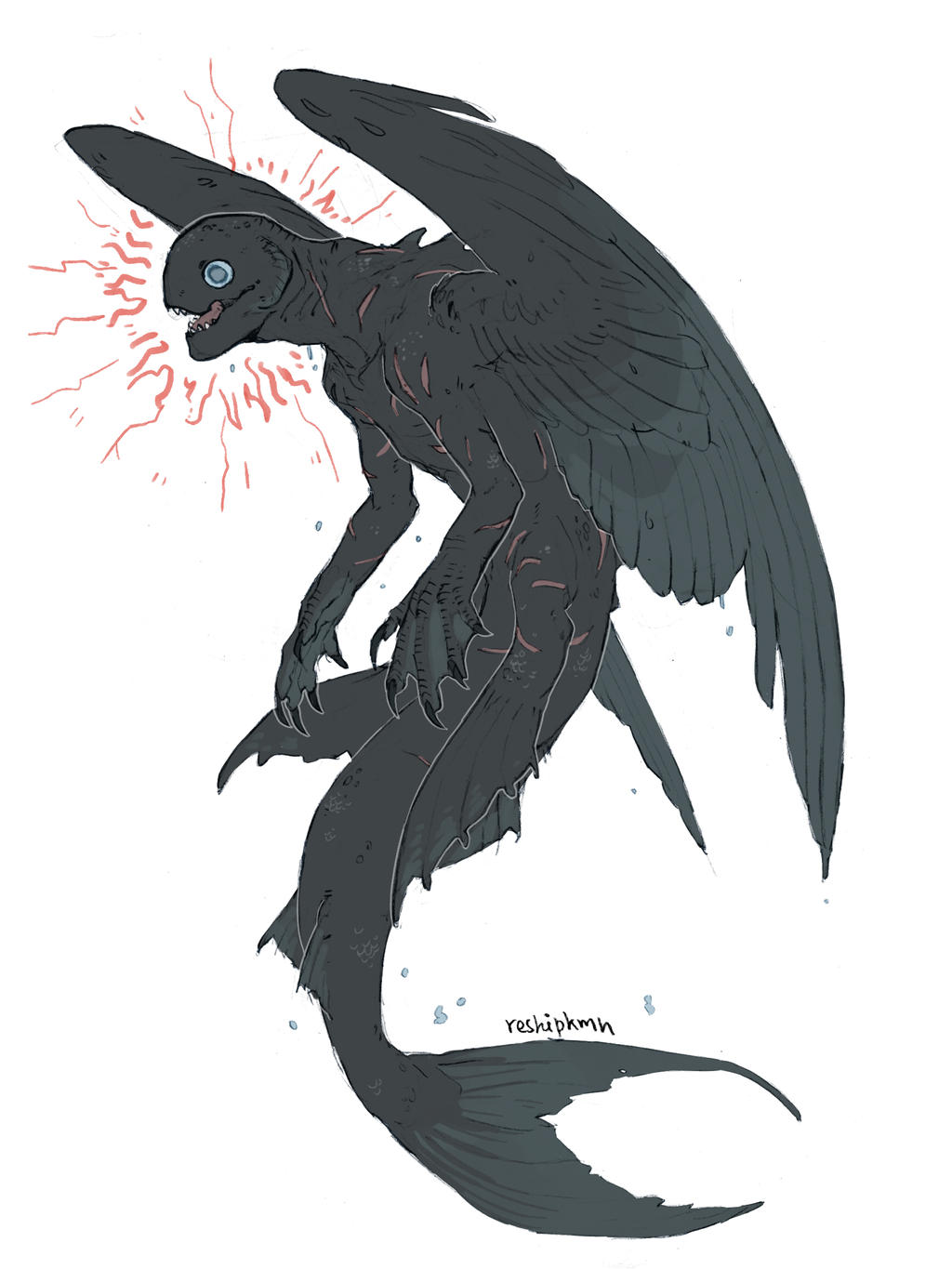 dagon by ReshiPKMN on DeviantArt