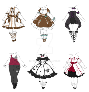 Outfit Batch 4 :lowered price: [CLOSED]