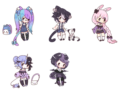 Tiny Mixed Adopts [CLOSED]