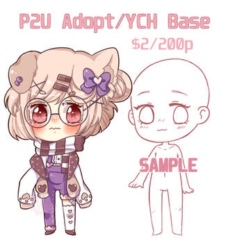 P2U Adopt/ YCH Base