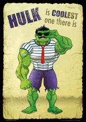 Hulk is coolest there is