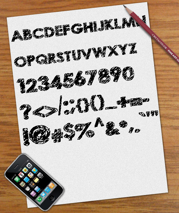 Scribble Font