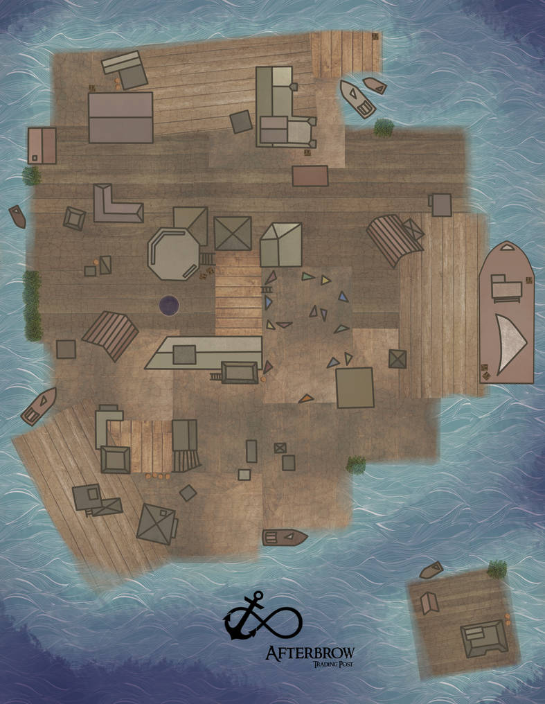 Trading Post Map Afterbrow Trading Post Map by SilverDiceSociety on DeviantArt