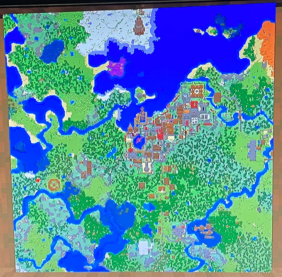 pokemon statue world Minecraft Map