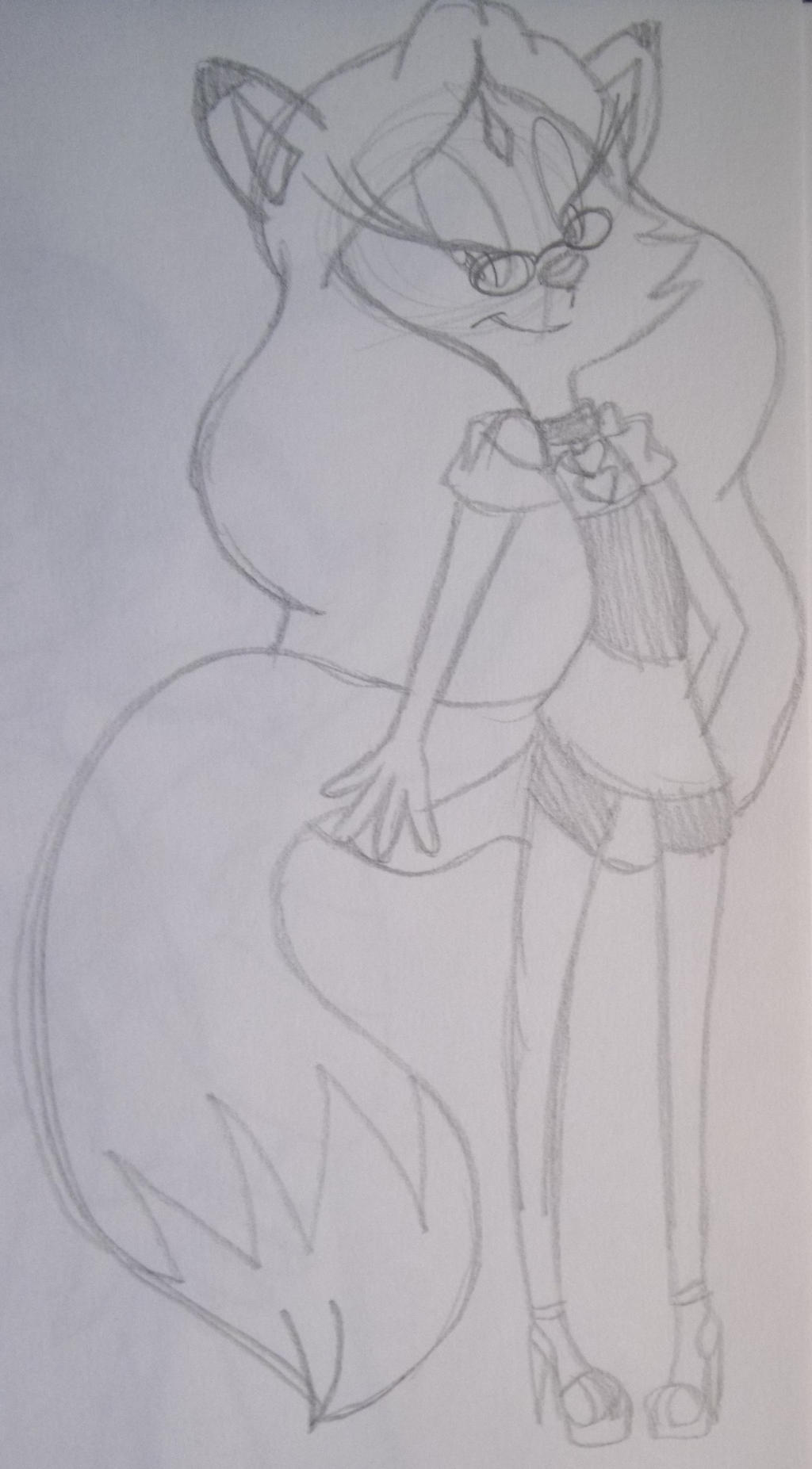 Me as Brandy and Mr. Whiskers (OC\'s)