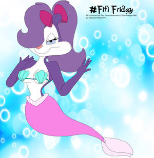 Fifi Friday - Mermaid Skunk