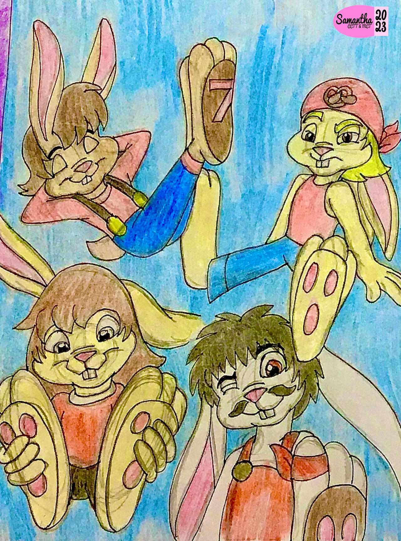 PC: Ricky Rabbit and the Brothers Big Feet by CottonCatTailToony on ...