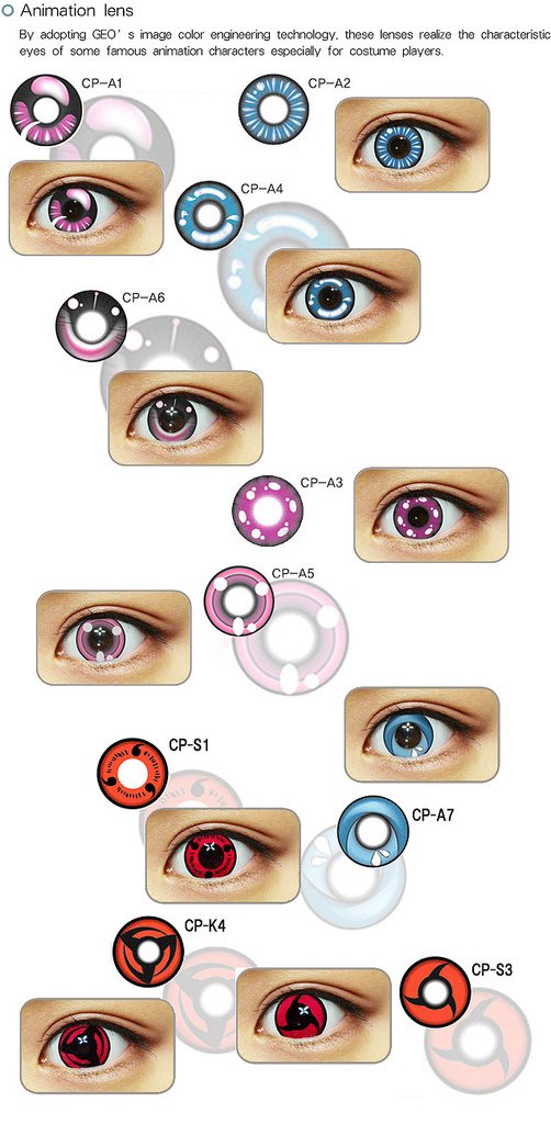 Lenses for cosplay 10