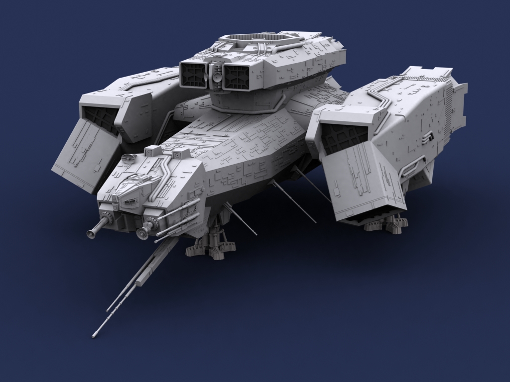 NOSTROMO 3D Studio Model view4