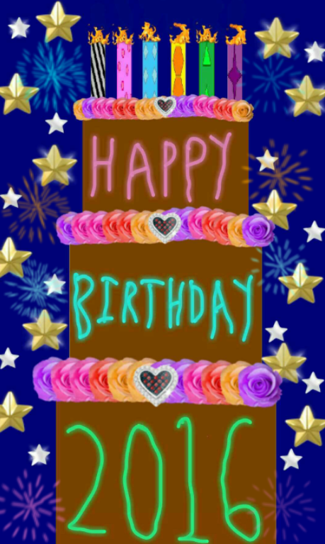 HAPPY BIRTHDAY 2016. by catdragon4