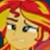 Sunset Shimmer Numbskulls Emoticon.