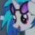 Pony DJ Pon-3 Without Glasses Emoticon.