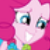 Human Pinkie Pie Sheepish Grin Emoticon.