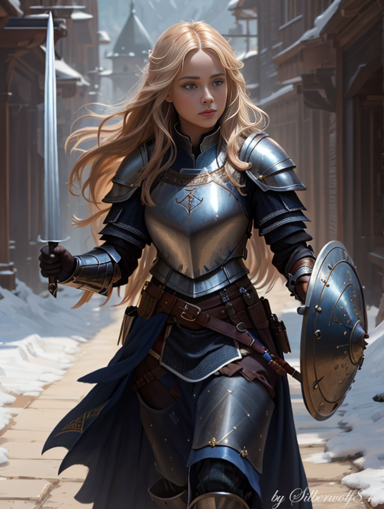 Knight Riger Girl Female Knight Art at Steven Highfill blog