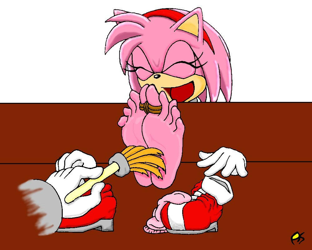 Amy rose feet tickle fruitgems / amy rose soles by. 