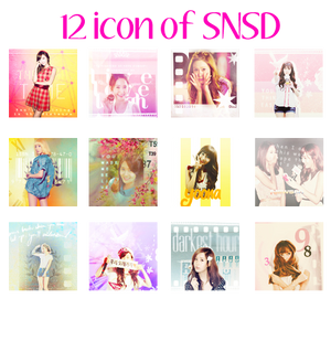 {Icon} 12 icon of Girls'Generation