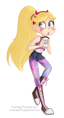 aesthetic star butterfly