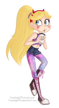 aesthetic star butterfly