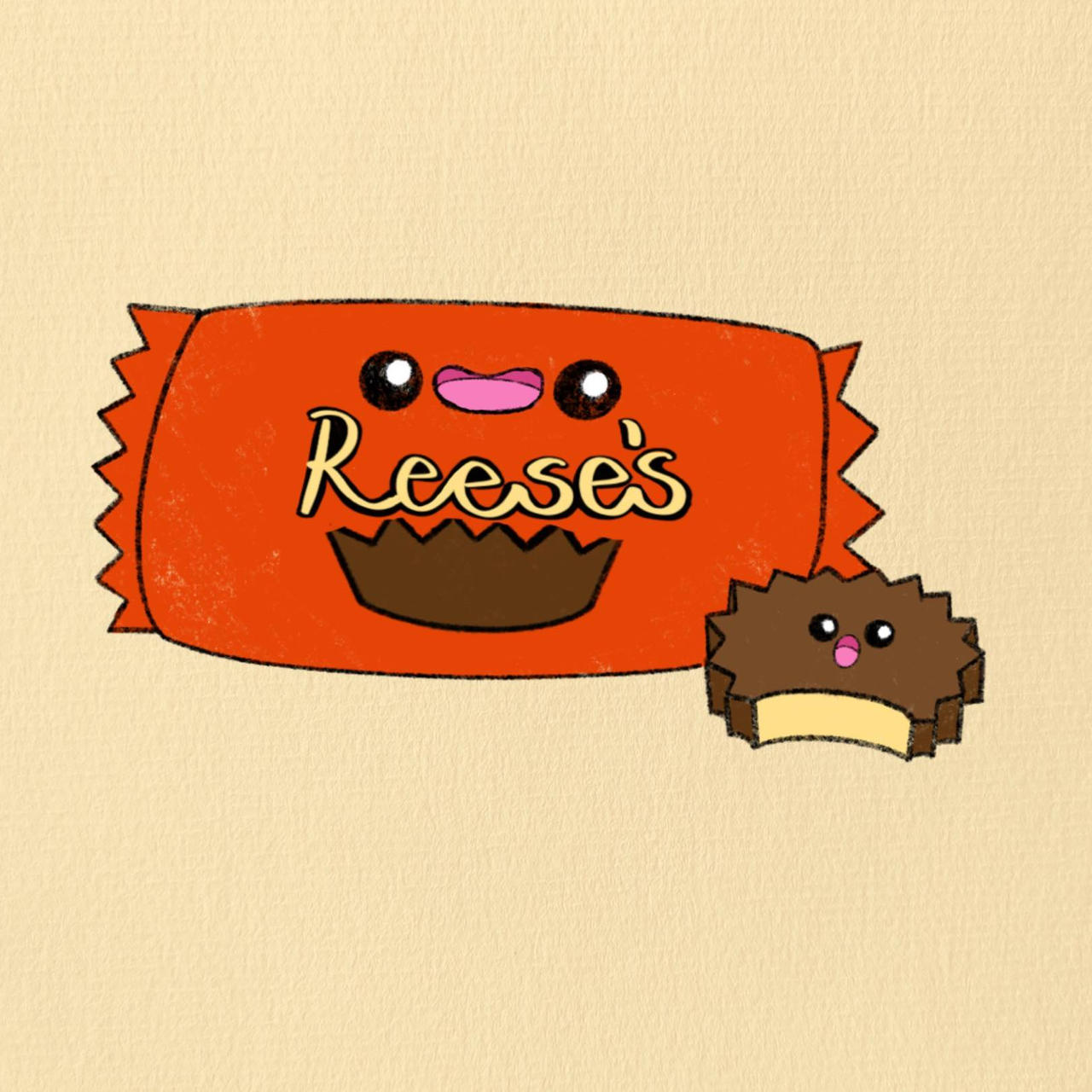 Reese s Cup By Lacymayart On DeviantArt reese-s-cup-by-lacymayart-on-deviantart