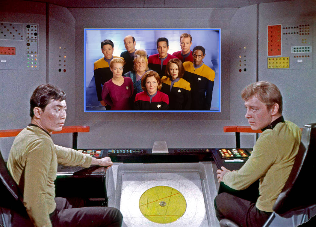 Voyager-Enterprise by Ibiritrekker on DeviantArt
