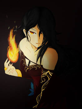 Cinder Fall: color testing