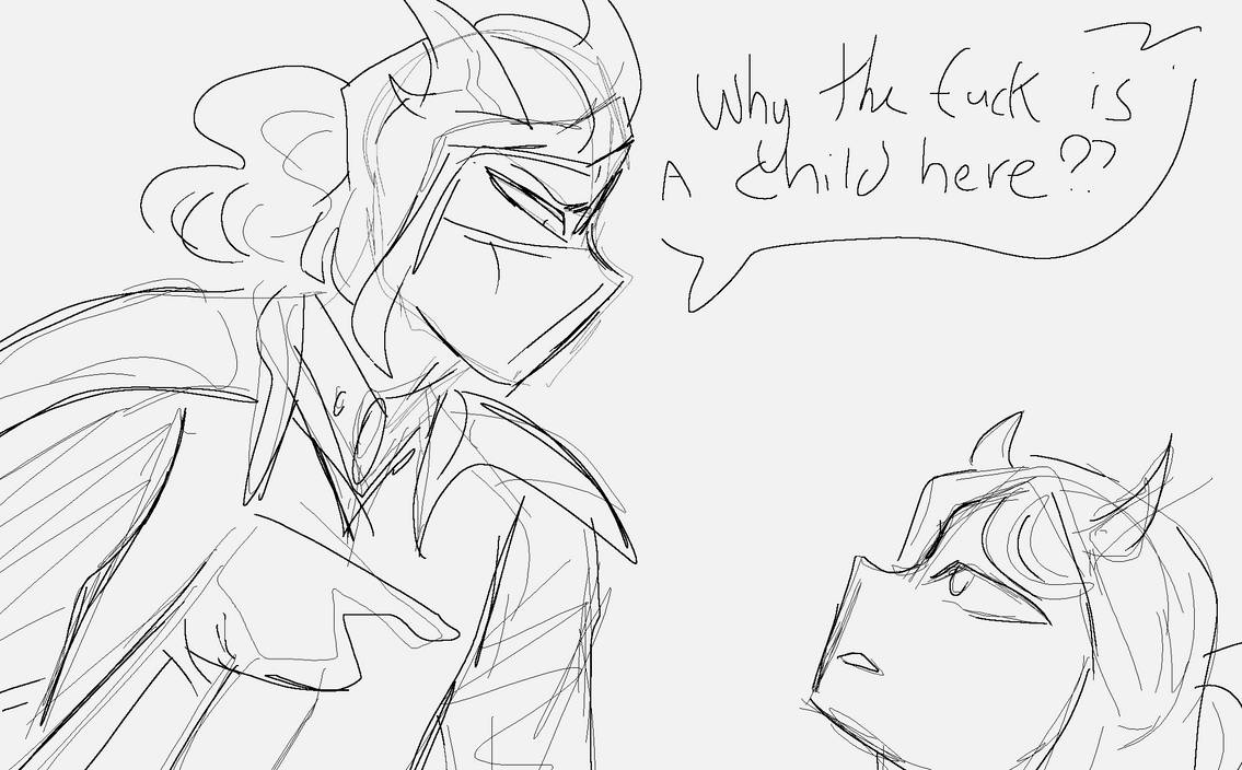 yell at the child by Toxic-Bonbons on DeviantArt