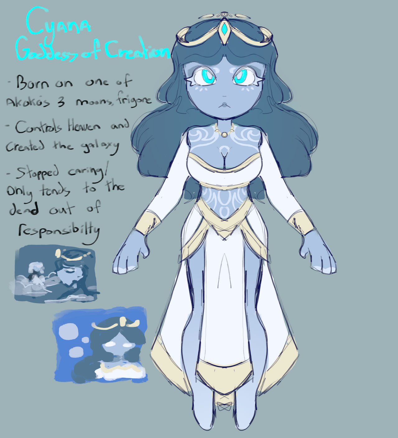 Cyana redesign by Toxic-Bonbons on DeviantArt