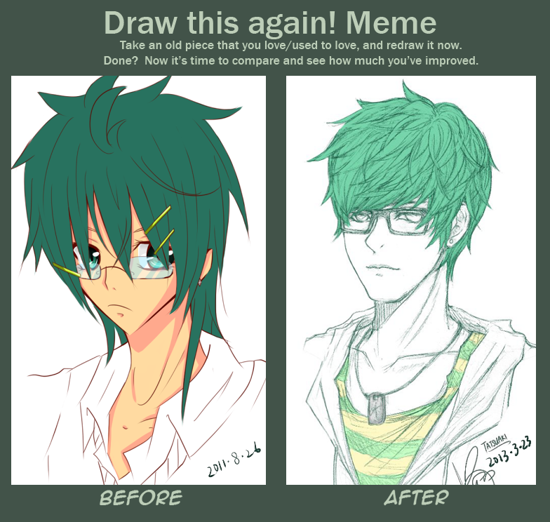 Draw this Again: Before and After